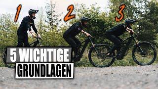 5 Wichtige Fahrtechnik Grundlagen als Mountainbike Anfänger