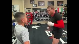 Working with the #1 P4P king Canelo