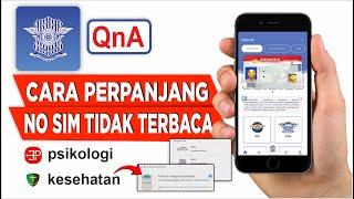 CARA PERPANJANG SIM A SIM C ONLINE 2024 | NOMOR SIM JADI NIK | DIGITAL KORLANTAS