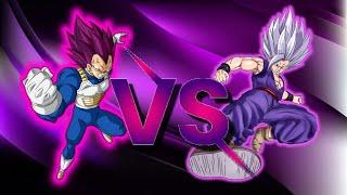 Ultra Ego Vegeta vs Gohan Beast | Sprite Animation | feat. @MisterGetMoney