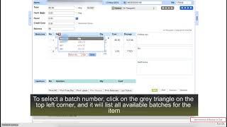 Inventory - Batch Numbers