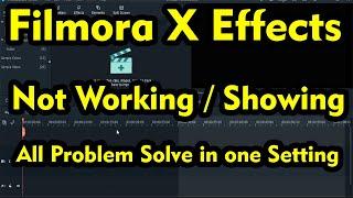 How to  fix filmora 10  disappearing effects pack problem || Filmora 10 effects show nahi kar raha