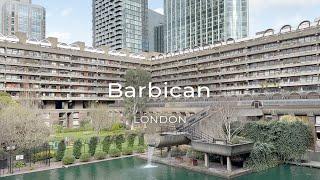 Tour of the Brutalist Barbican in London