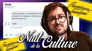 Aude se plaint de moi À LA TÉLÉ ??? - Nuit de la Culture : Spéciale Masters