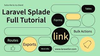 Full Laravel Splade Tutorial | Laravel Vuejs Tutorial