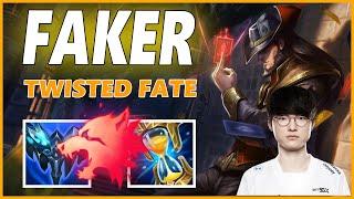 FAKER TWISTED FATE MID GAMEPLAYSEASON 12 LEAGUE OF LEGENDS