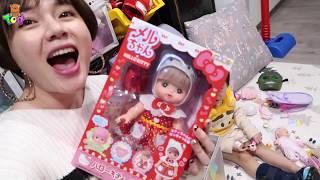 [玩具] Hello Kitty 小美樂娃娃扮家家酒好玩! Hello Kitty Baby Doll Doli Play  | 小陶德沛莉 開箱