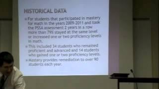 PAMLE 2013 STW Presentation: Mastery Program, Part II