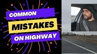 Common Mistakes During Road Test on Highways | For Lessons Call 437-755-3035