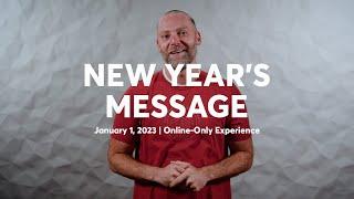 New Year's Message (Sunday, January 1) | Online Weekend Experience