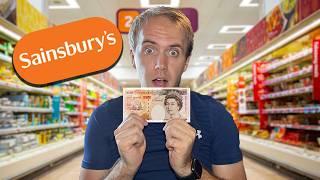 How Long Can I Live on £10 of Sainsburys Food?