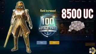 8500 UC SPENDING | 100 RP SEASON 8 | PUBG MOBILE