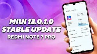 Redmi Note 7 Pro MIUI 12 Update | MIUI 12.0.1.0 | Removed Banned Apps