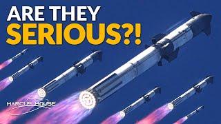 SpaceX Sets CRAZY Starship Goal… Are They Serious?!