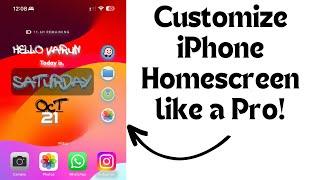 Revamp Your iPhone Home Screen: The Widgy Widget Masterclass!
