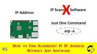 How to Find Raspberry Pi IP Address Without Using Any Software?