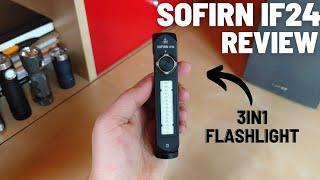 Sofirn IF24 Review - 3 in 1 Flashlight with improved UI and performance
