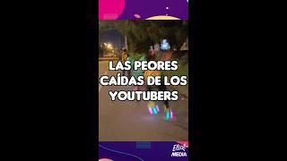 ¡PEORES CAÍDAS DE LOS YOUTUBERS! LESSLIE POLINESIA, SKABECHE Y MÁS #SHORTS