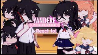 ꒰YANDERE SIMULATOR꒱react to Ayano themselves +Ayato🩸//gl2/yansim