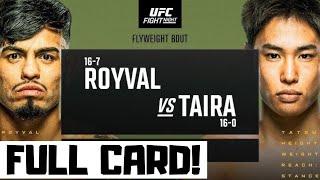 UFC Fight Night Royval vs Taira Predictions & Full Card Breakdown - UFC Vegas 98 Betting Tips