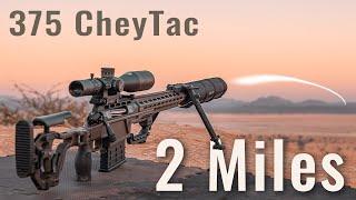 Extreme Long Range Shooting In The Namibian Desert: 2 Miles With A 375 Cheytac!