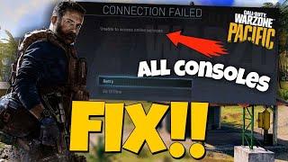 How To Fix COD Warzone Connection Failed on All Consoles
