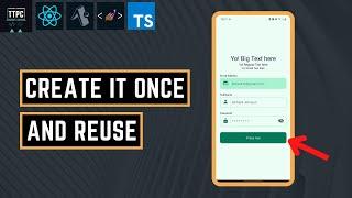 Time-Saving React Native Button Component | React Native TypeScript Components #7