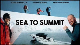 A ski adventure in the arctic | Aksel Lund Svindal, Helene Olafsen and Kajsa Lie - SEA TO SUMMIT