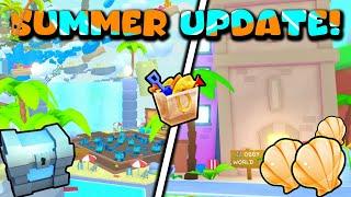 SUMMER UPDATE in Pet Simulator 99!GRINDING & GIVEAWAYS#shorts