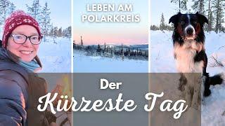  Polarkreis-Vlog: Der kürzeste Tag des Jahres ️ Wintersonnenwende im Norden