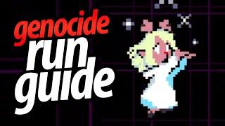 How To Do DELTARUNE Chapter 2 SECRET Genocide / Snowgrave / Weird Route