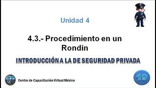 Procedimiento en un Rondin