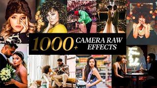 1000+ Free Photoshop Camera Raw Presets #photoshopcc #photoshop #photoshoptutorials