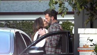 Ben Affleck & JLo share EMOTIONAL kiss in Los Angeles
