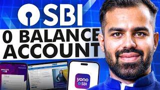 SBI Account Opening Online 2024 | SBI Zero Balance Account Opening Online | Yono SBI Account Opening