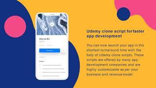 Launch an online tutoring app with Udemy clone