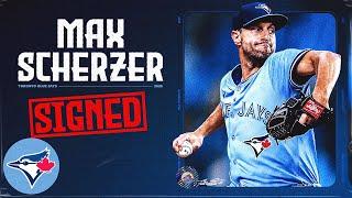 Blue Jays sign THREE-Time Cy Young Award winner Max Scherzer!