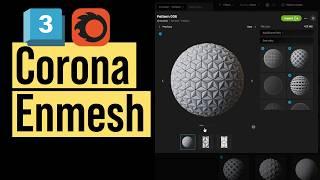 How to Use Corona Enmesh to Add Realistic Patterns in 3DS Max