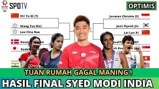 HASIL FINAL SYED MODI INTERNATIONAL 2024 HARI INI day 6 #SyedModiIndiaInternational2024