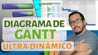  Cómo crear un cronograma DIAGRAMA de GANTT DINAMICO en Excel 