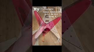 James Hetfield Electra Flying V Build | Kill em All Flying V | Metallica 1984 | Gibson Flying V