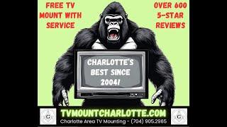 Transform Your Living Space with Charlotte's Premier TV Mounting Service!