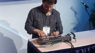 Dave Smith P12 Module Performance at NAMM 2014 on BBoyTechReport.com