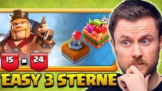 3 Sterne Guide für Level 15 bis 24 | Steuerbare Helden in Clash of Clans