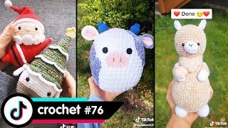 TIKTOK CROCHET KAWAII AMIGURUMI COMPILATION #76 - Peachtok