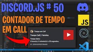 Comando de tempcall (tempocall) com logs de call completo | Discord.js V13 #50