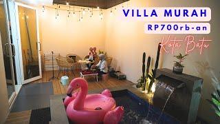 Villa 700rb an dengan PRIVATE POOL di Kota Batu  Villa D'ROKU