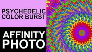 Affinity Photo : How To Psychedelic 1967 Effect Tutorial | Graphicxtras