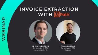 Invoice Extraction with UiPath Webinar