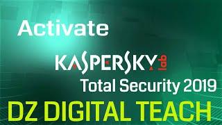 Activate Kaspersky Total Security 2019 with a valid License key (100% working )